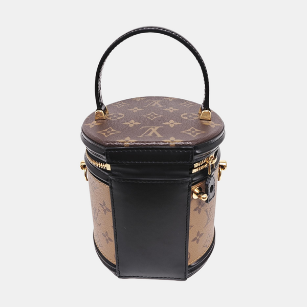 CANNES PM Monogram Coated Canvas Brown