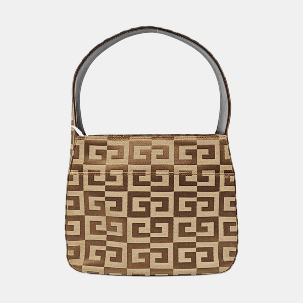 Canvas Shoulder Bag Brown