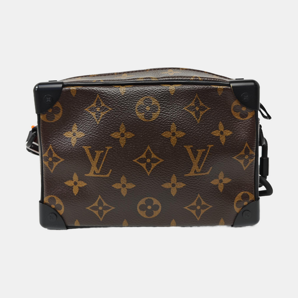 SOFT TRUNK Mini Monogram Coated Canvas Brown