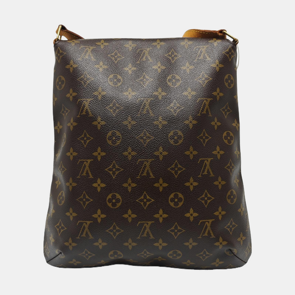 MUSETTE TANGO Monogram Coated Canvas Brown