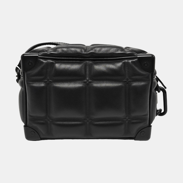 SOFT TRUNK Mini Quilted Calfskin Black