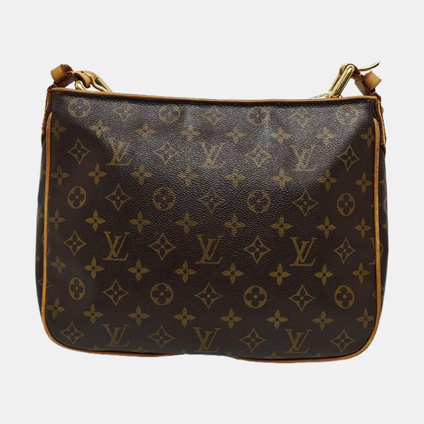 HUDSON GM Monogram Coated Canvas Brown