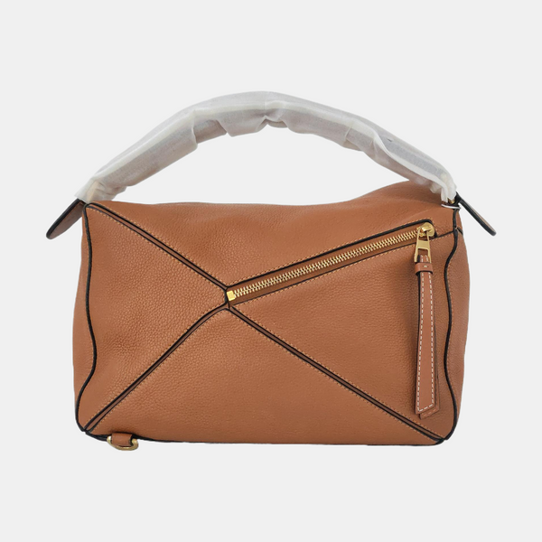 Puzzle Medium Calfskin Brown