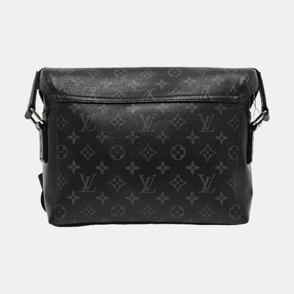 VOYAGER PM Monogram Coated Canvas Black