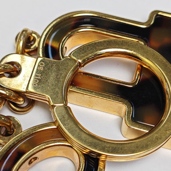 Metal Bag Charm Gold