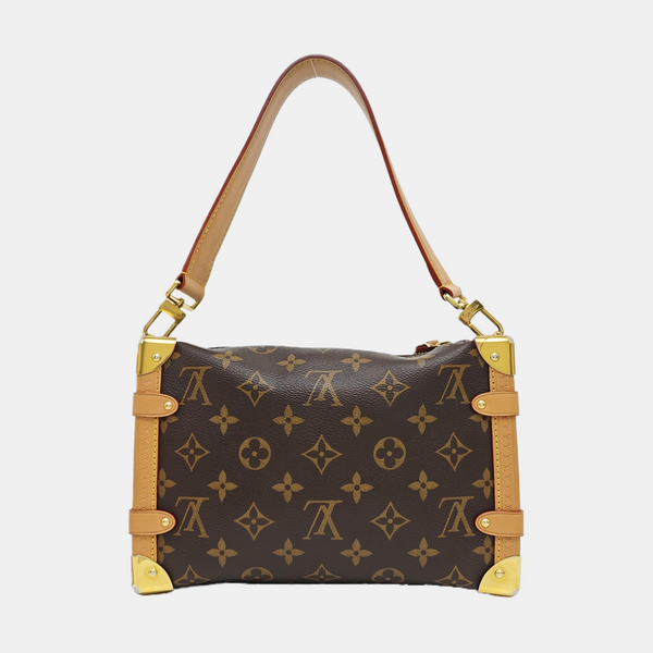 SIDE TRUNK MM Monogram Coated Canvas Brown