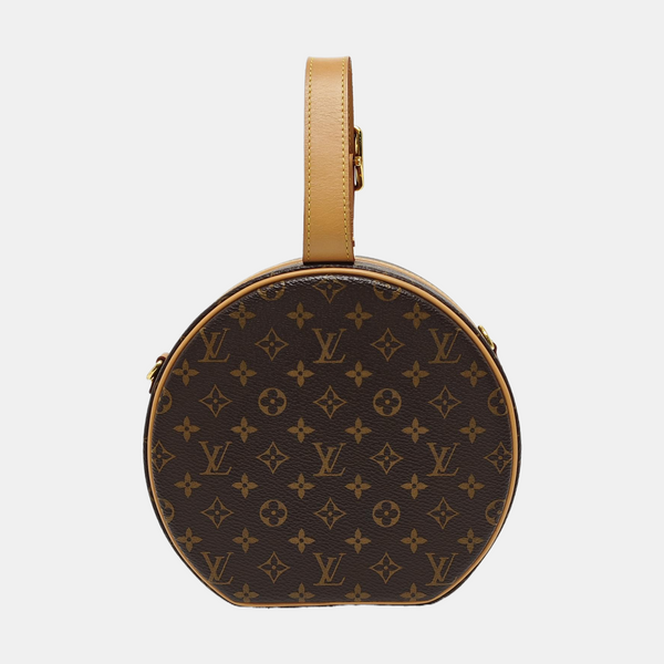 BOITE CHAPEAU PM Monogram Coated Canvas Brown