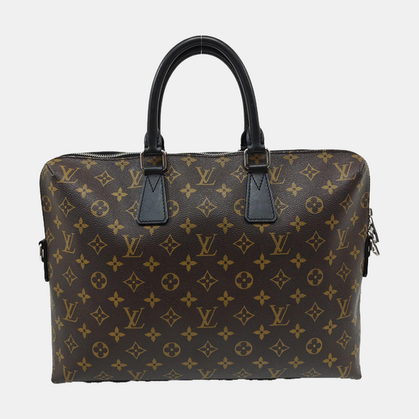 PORTE-DOCUMENTS Monogram Coated Canvas Brown