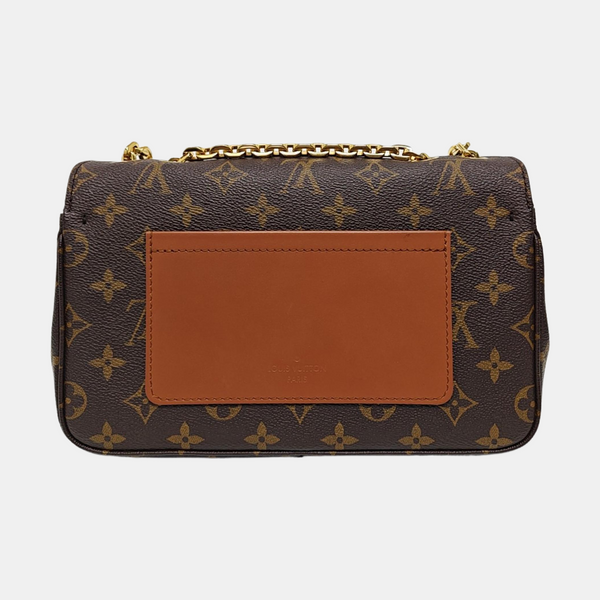 MARCEAU Monogram Coated Canvas Brown