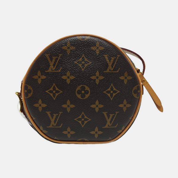 BOITE CHAPEAU PM Monogram Coated Canvas Brown