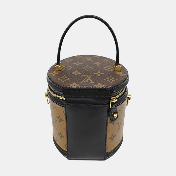 CANNES PM Monogram Coated Canvas Brown