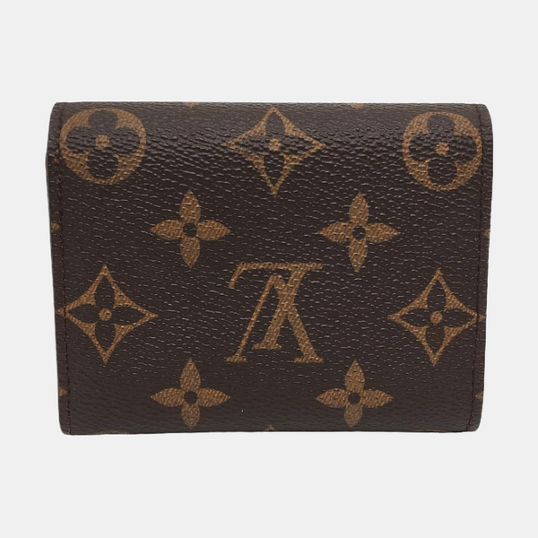 ROSALIE Monogram Coated Canvas Brown Wallet