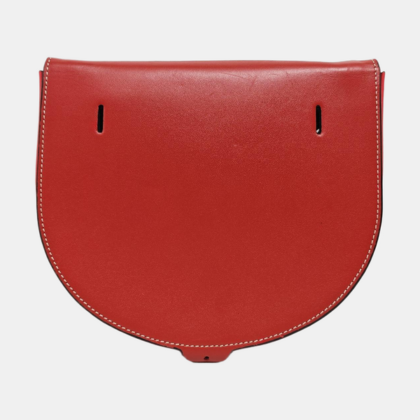 Heel Calfskin Red