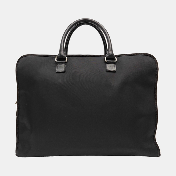 Nylon Shoulder Bag Black