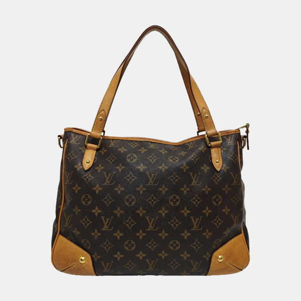 RETIRO GM Monogram Coated Canvas Brown