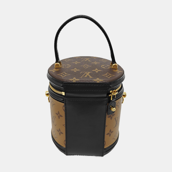CANNES PM Monogram Coated Canvas Brown