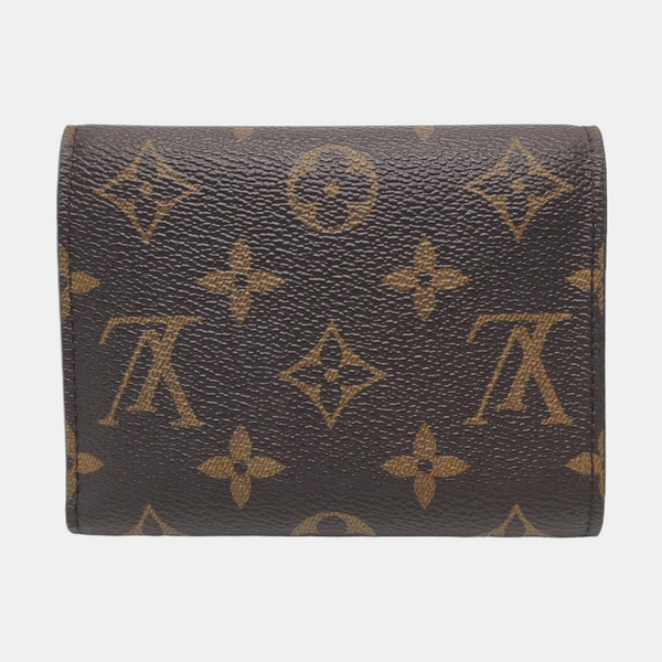 VICTORINE Monogram Coated Canvas Brown Wallet