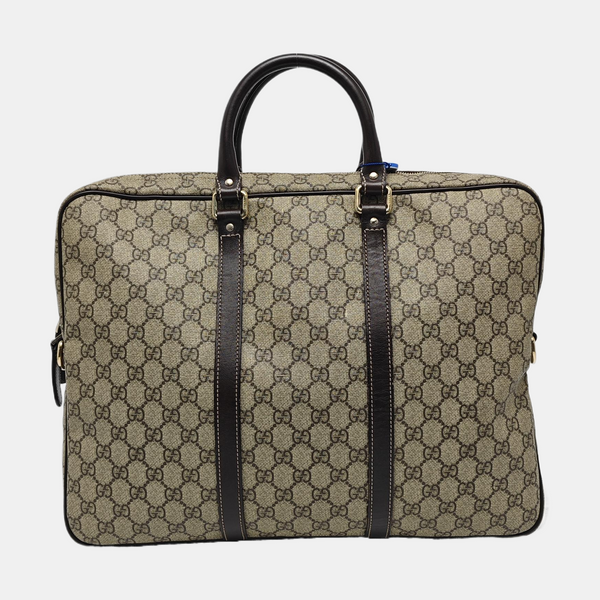 Duffle Monogram Coated Canvas Beige