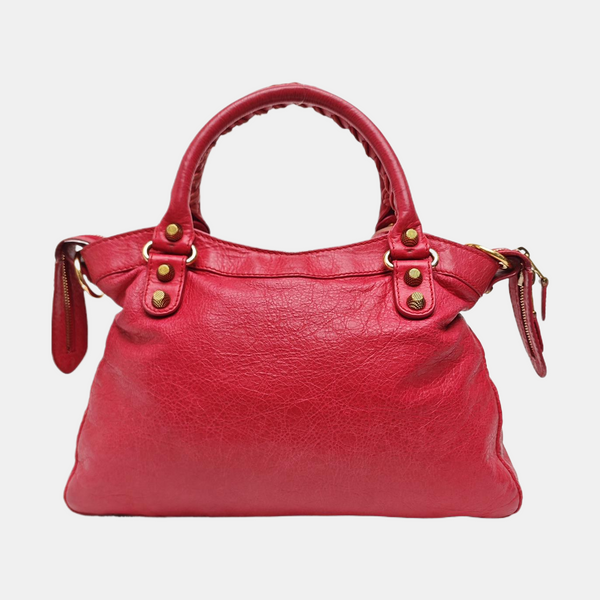 Classic City Small Lambskin Red