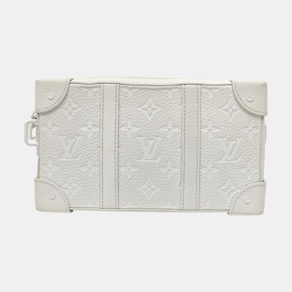 WALLET TRUNK Calfskin White
