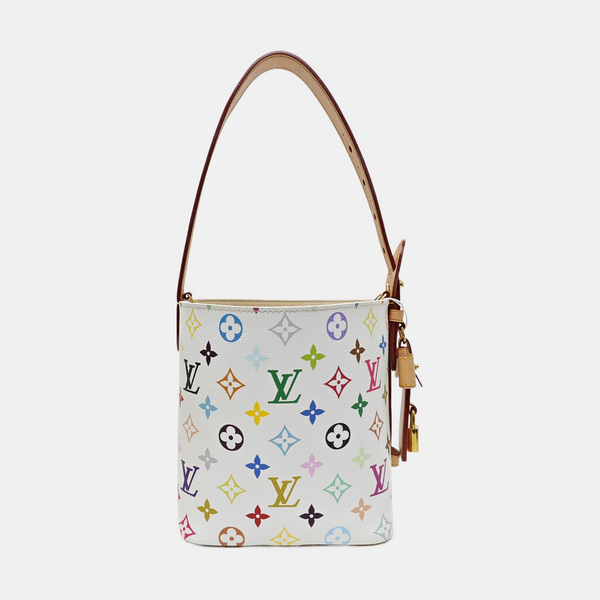 LV × TM ALL IN BB Monogram Coated Canvas White