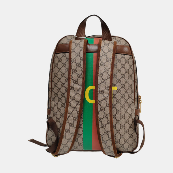 Monogram Coated Canvas Medium Brown