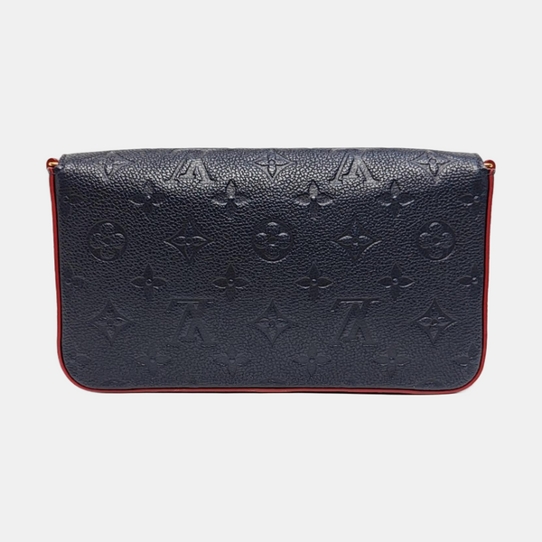 FÉLICIE Monogram Calfskin Blue