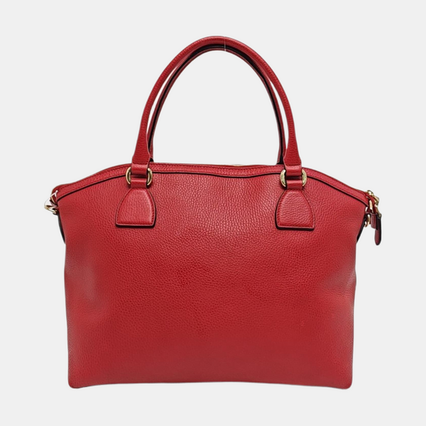 Microguccissima Calfskin Red