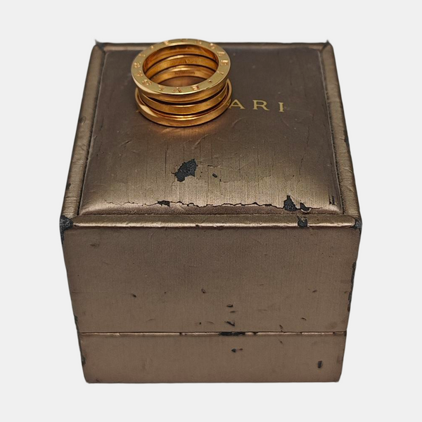 B.ZERO1 18k Rose Gold Ring EU 51