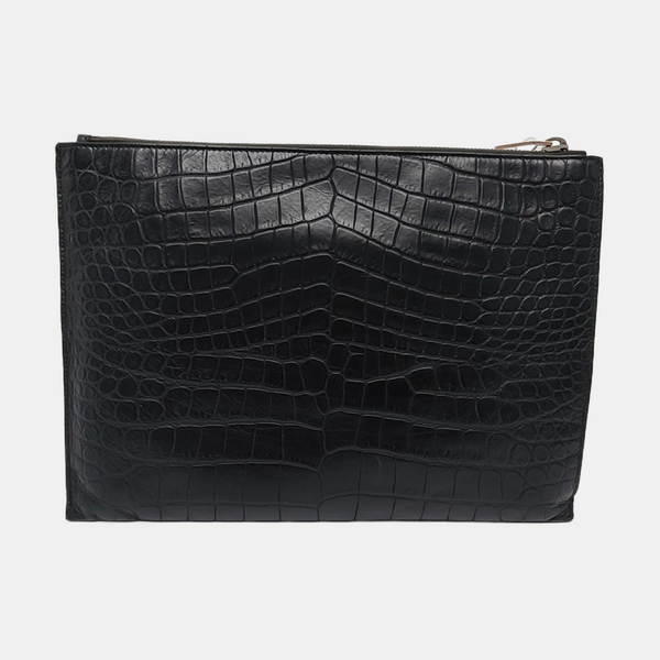 Calfskin Clutch Black