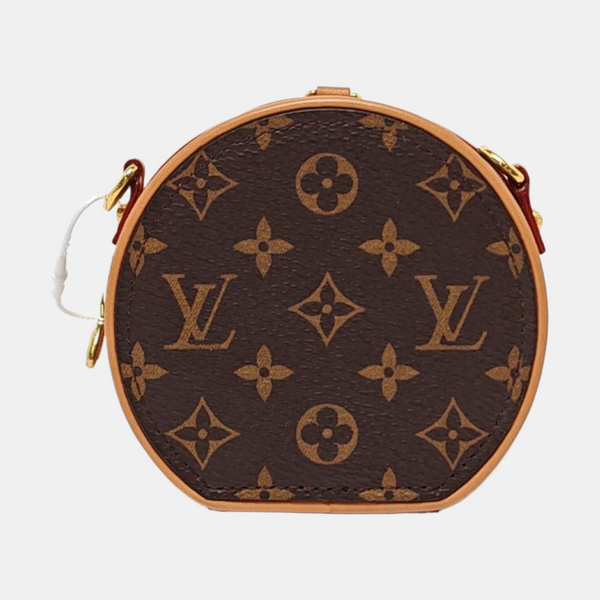 BOITE CHAPEAU Monogram Coated Canvas Brown