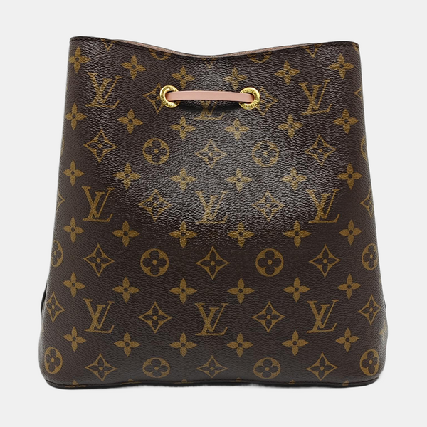NÉONOÉ MM Monogram Coated Canvas Brown