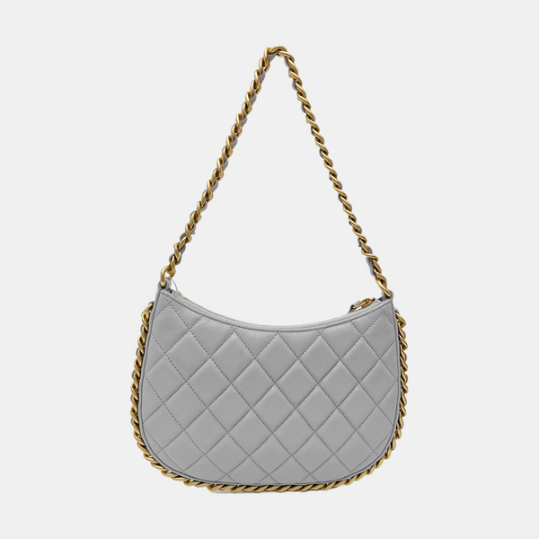 HOBO Quilted Lambskin Gray