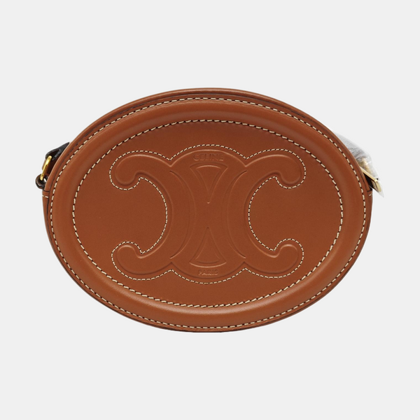 TRIOMPHE Small Calfskin Brown