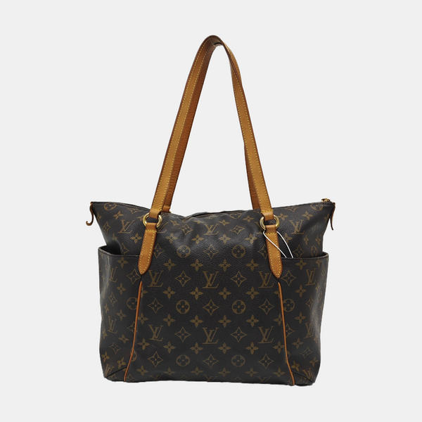 TOTALLY MM Monogram Coated Canvas Brown