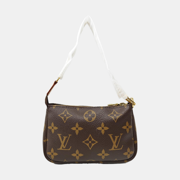 ACCESSOIRES Mini Monogram Coated Canvas Brown