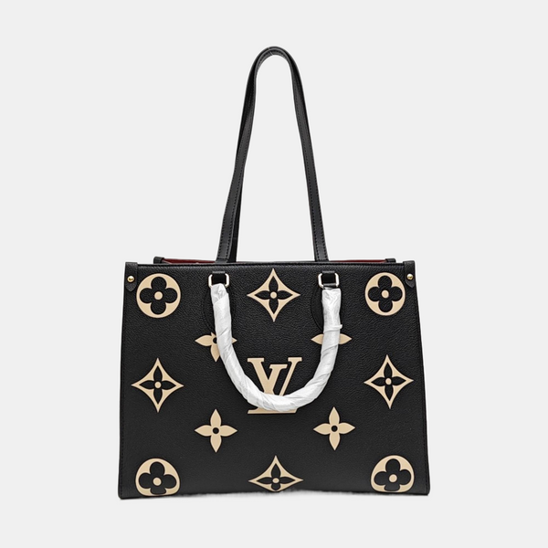 ONTHEGO MM Monogram Calfskin Black