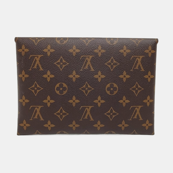 KIRIGAMI Monogram Coated Canvas Brown