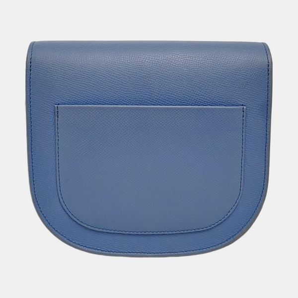 TROTTEUR Small Calfskin Blue