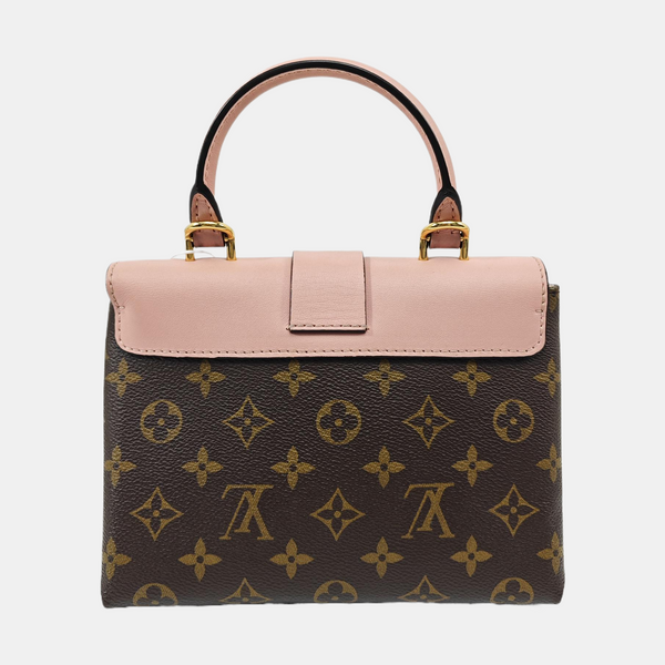 LOCKY BB Monogram Coated Canvas Pink