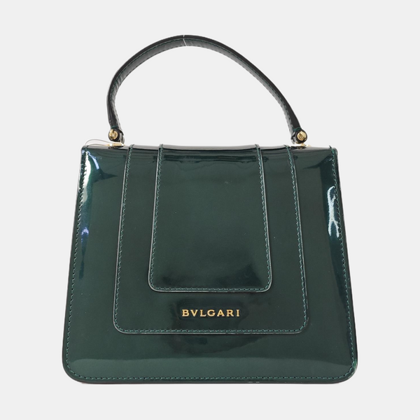 SERPENTI FOREVER Small Calfskin Blue