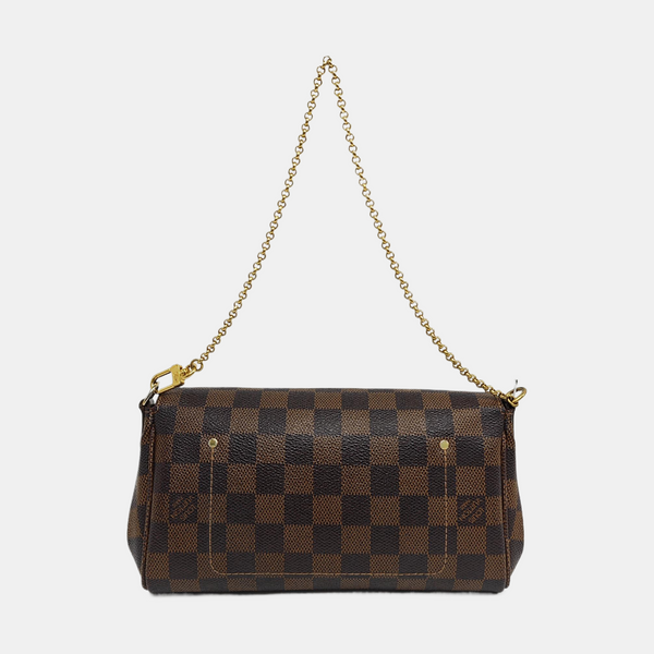FAVORITE PM Coated Canvas Brown