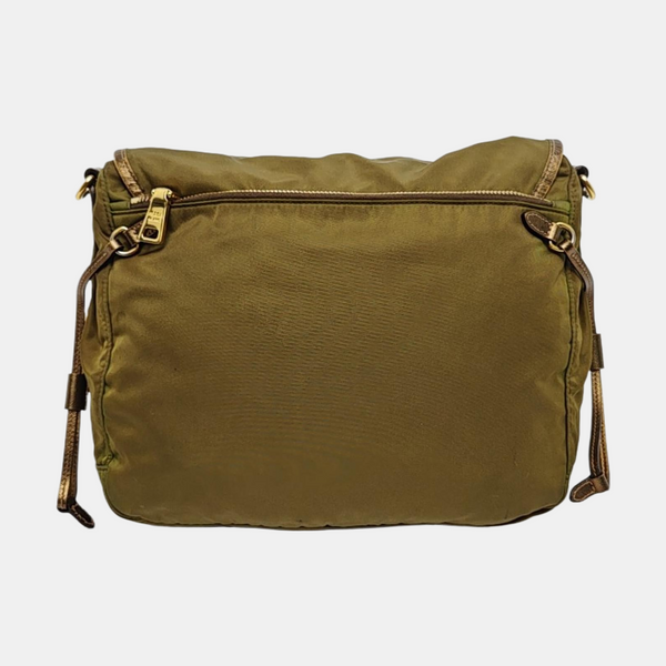 Vela Messenger Bag Nylon Green