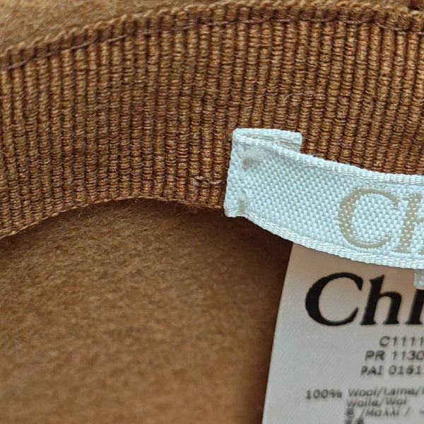 Brown Wool Hat