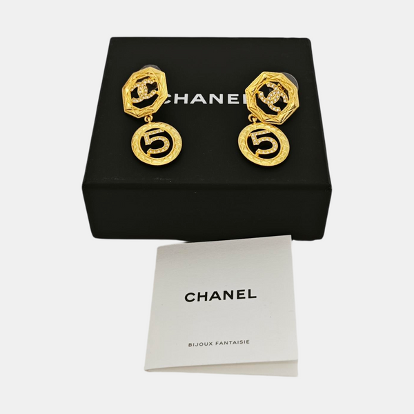 Metal Gold Earrings