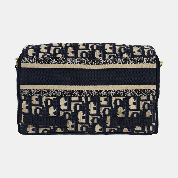 Diorcamp Small Oblique Canvas Blue