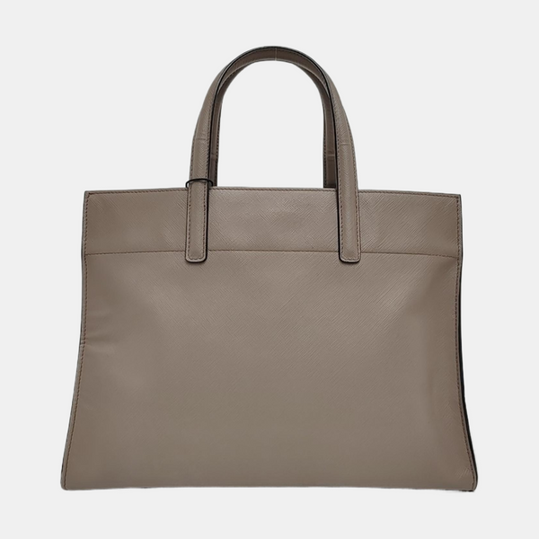 Esplanade Saffiano Calfskin Gray