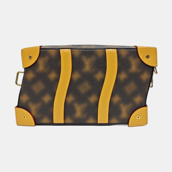 SOFT TRUNK Coated Canvas Brown