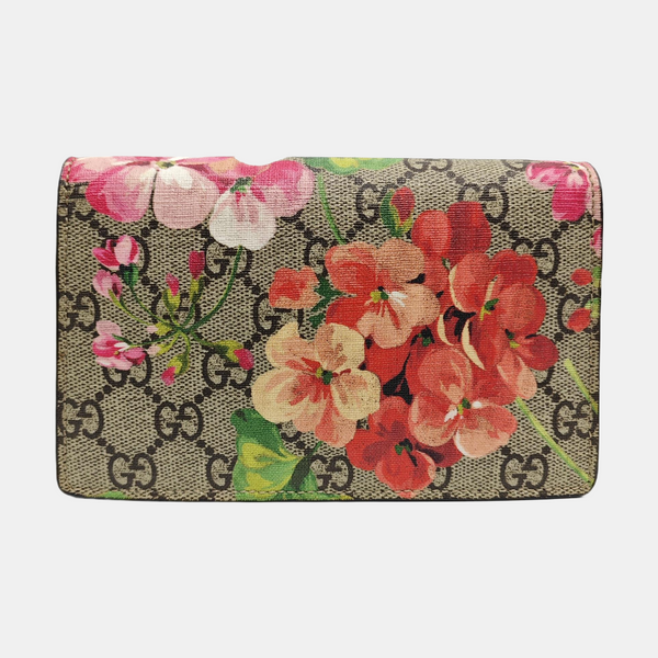 Dionysus Super Mini Monogram Coated Canvas Beige