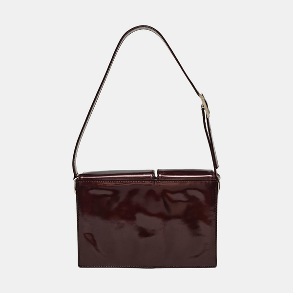 Calfskin Shoulder Bag Red